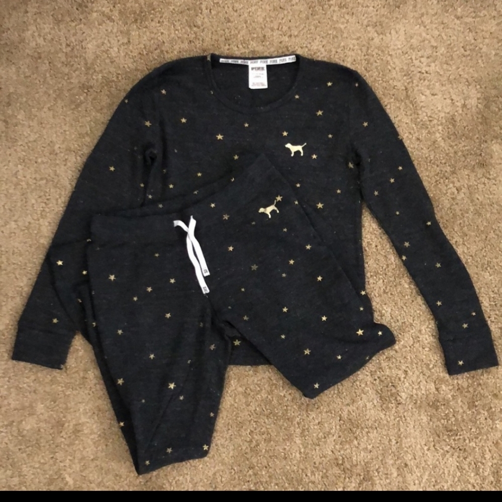 Pink Victoria’s Secret Pajama Set